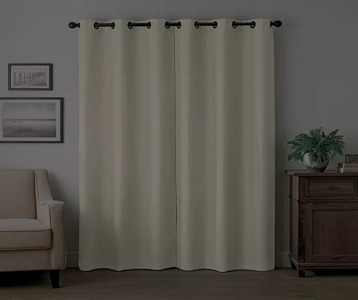 Eclipse Martina Blackout Grommet Curtain Panel 8 Eclipse Martina Blackout Grommet Curtain Panel - Image 6