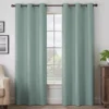 Martina Blue Blackout Grommet Curtain Panel, (108") -DHP Sales Store 810475024 1