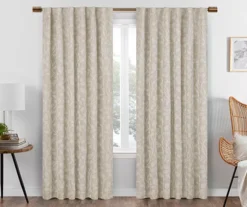Eclipse Nora Botanical Blackout Rod Pocket Curtain Panel 29 Eclipse Nora Botanical Blackout Rod Pocket Curtain Panel -DHP Sales Store 810475030 1