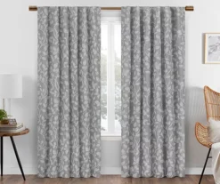Eclipse Nora Botanical Blackout Rod Pocket Curtain Panel 26 Eclipse Nora Botanical Blackout Rod Pocket Curtain Panel -DHP Sales Store 810475043 1