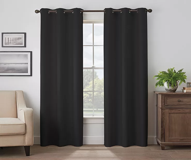 Eclipse Martina Blackout Grommet Curtain Panel 3 Eclipse Martina Blackout Grommet Curtain Panel