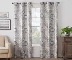 Eclipse Martina Medallion Blackout Grommet Curtain Panel -DHP Sales Store 810475061 1