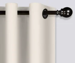 Gabriella Ivory Blackout Grommet Curtain Panel, (63") -DHP Sales Store 810475068 2