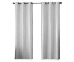 Gabriella Light Gray Blackout Grommet Curtain Panel, (95") -DHP Sales Store 810475071 4
