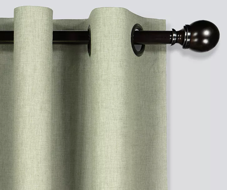 Gabriella Sage Blackout Grommet Curtain Panel, (84") 4 Gabriella Sage Blackout Grommet Curtain Panel, (84") - Image 2