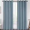 Kira Ocean Blackout Grommet Curtain Panel, (84") -DHP Sales Store 810475109 1