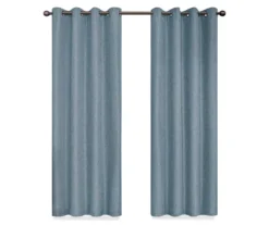 Kira Ocean Blackout Grommet Curtain Panel, (63") -DHP Sales Store 810475113 4