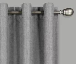 Kira Gray Blackout Grommet Curtain Panel, (108") 12 Kira Gray Blackout Grommet Curtain Panel, (108") -DHP Sales Store 810475122 2
