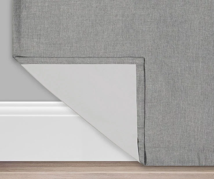 Kira Gray Blackout Grommet Curtain Panel, (108") 5 Kira Gray Blackout Grommet Curtain Panel, (108") - Image 3