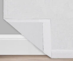 Nora White Blackout Rod Pocket Curtain Panel, (108") -DHP Sales Store 810475189 3