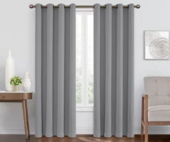 Eclipse Round & Round Blackout Grommet Curtain Panel -DHP Sales Store 810475220 1