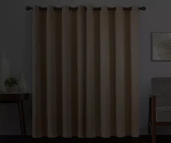 Round & Round Blue River Blackout Grommet Curtain Panel, (108") 14 Round & Round Blue River Blackout Grommet Curtain Panel, (108") -DHP Sales Store 810475228 5