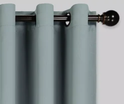 Round & Round Blue River Blackout Grommet Curtain Panel, (84") -DHP Sales Store 810475233 3