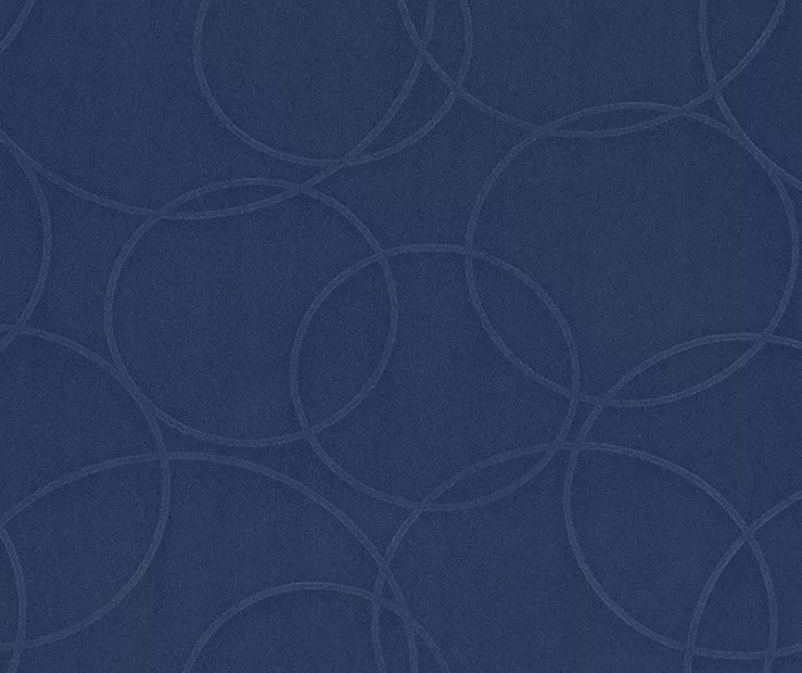 Round & Round Navy Blackout Grommet Curtain Panel, (95") 7 Round & Round Navy Blackout Grommet Curtain Panel, (95") - Image 5