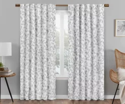 Eclipse Nora Botanical Blackout Rod Pocket Curtain Panel 40 Eclipse Nora Botanical Blackout Rod Pocket Curtain Panel -DHP Sales Store 810475250 1