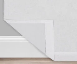 Nora White Blackout Rod Pocket Curtain Panel, (63") -DHP Sales Store 810475270 3