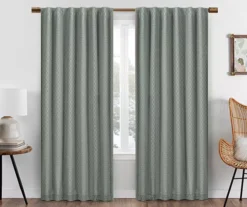Eclipse Nora Crochet Blackout Rod Pocket Curtain Panel -DHP Sales Store 810475281 1