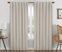 Eclipse Nora Crochet Blackout Rod Pocket Curtain Panel -DHP Sales Store 810475285 1