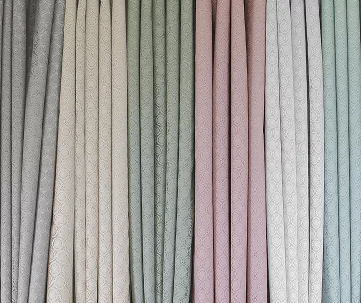 Nora Crochet White Blackout Rod Pocket Curtain Panel, (95") 9 Nora Crochet White Blackout Rod Pocket Curtain Panel, (95") - Image 7