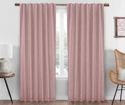 Eclipse Nora Crochet Blackout Rod Pocket Curtain Panel -DHP Sales Store 810475288 1