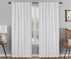 Eclipse Nora Crochet Blackout Rod Pocket Curtain Panel -DHP Sales Store 810475290 1
