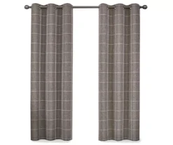 Peconic Chocolate Blackout Grommet Curtain Panel, (84") 14 Peconic Chocolate Blackout Grommet Curtain Panel, (84") -DHP Sales Store 810475298 4