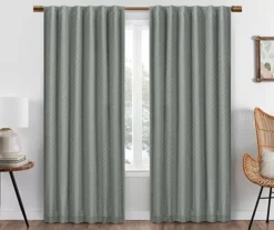 Eclipse Nora Crochet Blackout Rod Pocket Curtain Panel -DHP Sales Store 810475301 1