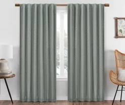 Eclipse Nora Crochet Blackout Rod Pocket Curtain Panel -DHP Sales Store 810475322 1