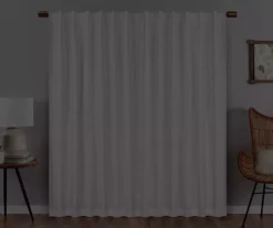 Nora Crochet White Blackout Rod Pocket Curtain Panel, (108") 16 Nora Crochet White Blackout Rod Pocket Curtain Panel, (108") -DHP Sales Store 810475346 6