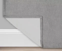 Kira Gray Blackout Grommet Curtain Panel, (95") -DHP Sales Store 810475373 3