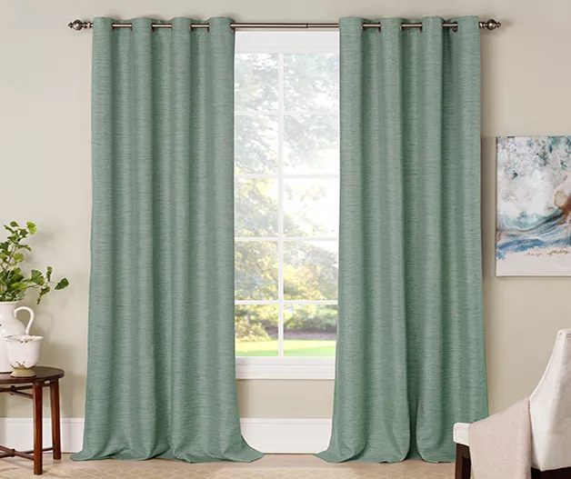 Eclipse Newport Blackout Grommet Curtain Panel 3 Eclipse Newport Blackout Grommet Curtain Panel