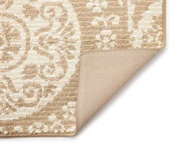 Beige & Tan Classic Earthtones Medallion Runner, (20" X 60") -DHP Sales Store 810478169 810478112 810478113 3