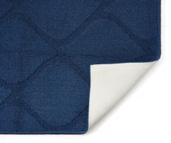 Navy Quatrefoil Runner, (20" X 60") -DHP Sales Store 810478798 2 1