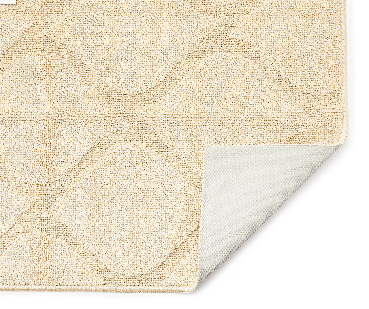 Cream Quatrefoil Runner, (20" X 60") 5 Cream Quatrefoil Runner, (20" X 60") - Image 3