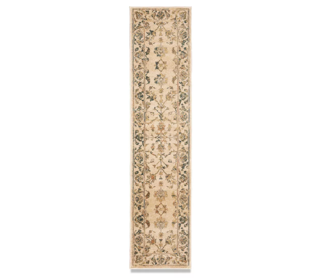 Jefferson Tan Scroll Runner, (1'10" X 7'6") 3 Jefferson Tan Scroll Runner, (1'10" X 7'6")