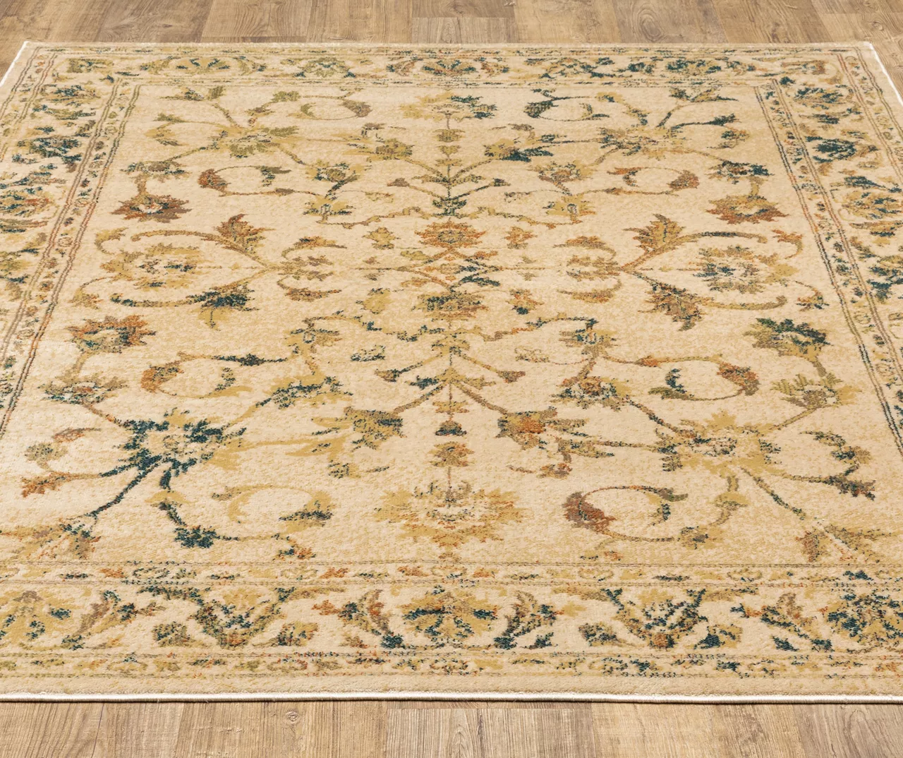 Jefferson Tan Scroll Runner, (1'10" X 7'6") 5 Jefferson Tan Scroll Runner, (1'10" X 7'6") - Image 3