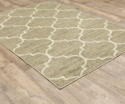 Spring Tan Trellis Runner, (1'10" X 7'6") -DHP Sales Store 810488457 2