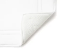 STP White Memory Foam Bath Rug -DHP Sales Store 810496410 2