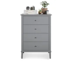 Somerville Gray 4-Drawer Dresser -DHP Sales Store 810498832 3