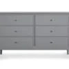 Somerville Gray 6-Drawer Dresser -DHP Sales Store 810498835 1