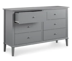 Somerville Gray 6-Drawer Dresser 7 Somerville Gray 6-Drawer Dresser -DHP Sales Store 810498835 2