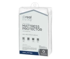Real Living Vinyl Fitted Mattress Protector -DHP Sales Store 810500548 A0 1