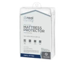 Real Living Vinyl Fitted Mattress Protector -DHP Sales Store 810500550 A0 1