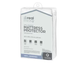 Real Living Vinyl Zippered Mattress Protector -DHP Sales Store 810500574 A0 1