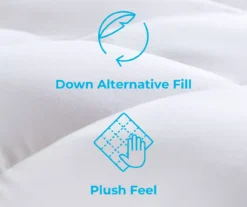 3" Down Alternative Fiberbed Mattress Topper -DHP Sales Store 810501594 810501593 810501592 810501591 810501590 810501589 810501588 3