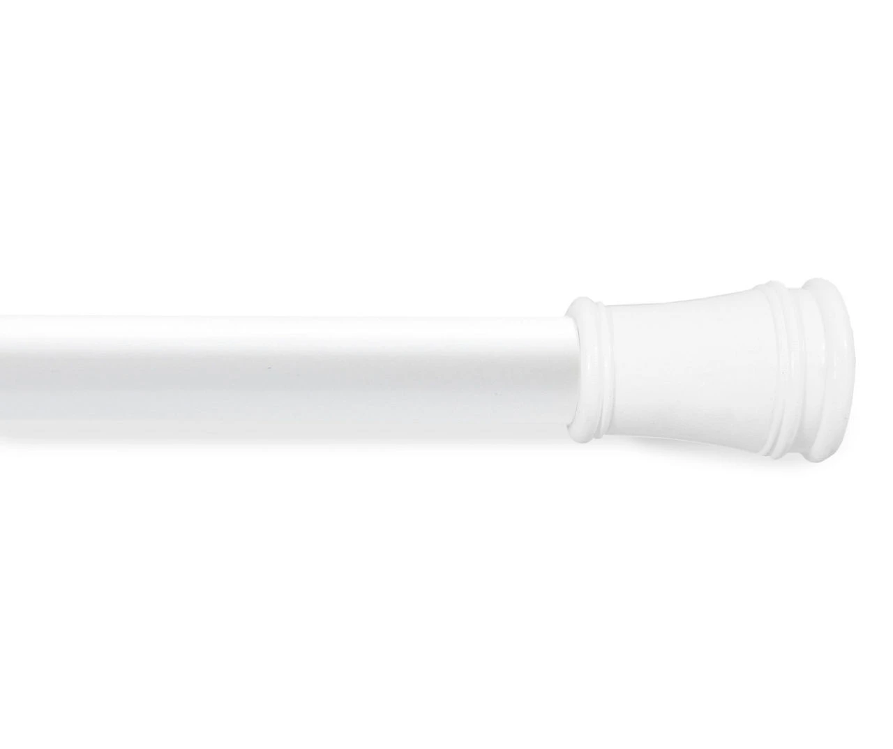 Pearl White Twist & Fit Shower Rod 3 Pearl White Twist & Fit Shower Rod