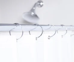 Chrome O-Ring Shower Curtain Rings, 12-Count 7 Chrome O-Ring Shower Curtain Rings, 12-Count -DHP Sales Store 810504079 1