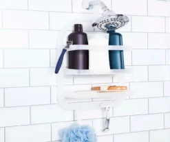 Frosted Hanging Shower Caddy -DHP Sales Store 810504132 6