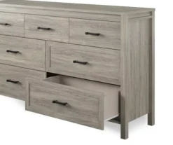 Silverton Oak 7-Drawer Dresser 9 Silverton Oak 7-Drawer Dresser -DHP Sales Store 810504711 3