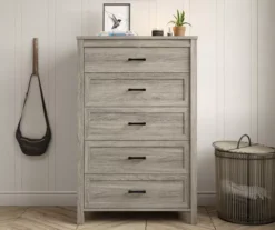 Silverton Oak 5-Drawer Dresser -DHP Sales Store 810504712 1